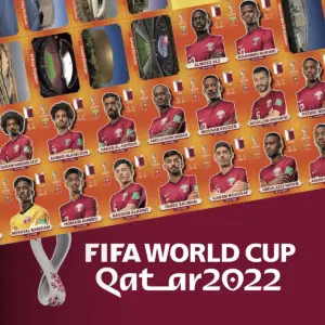 Arquivo P Imprimir Figurinhas Laranja Copa Qatar 2022 Em Pdf