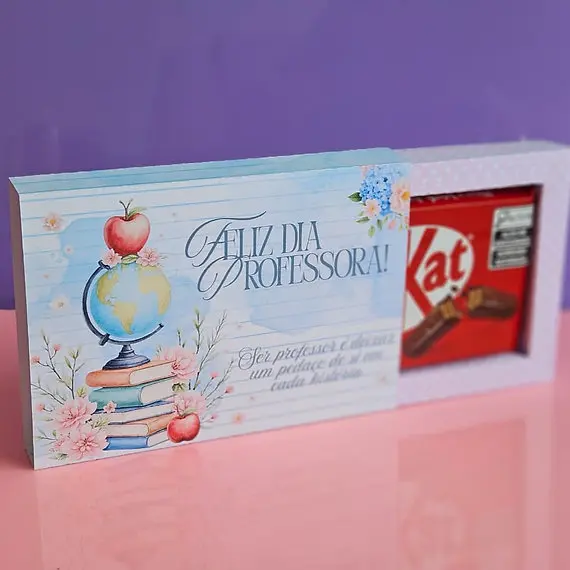 Arquivo para Professores KitKat Personalizado Presente 1 Arquivo para Professores KitKat Personalizado Presente