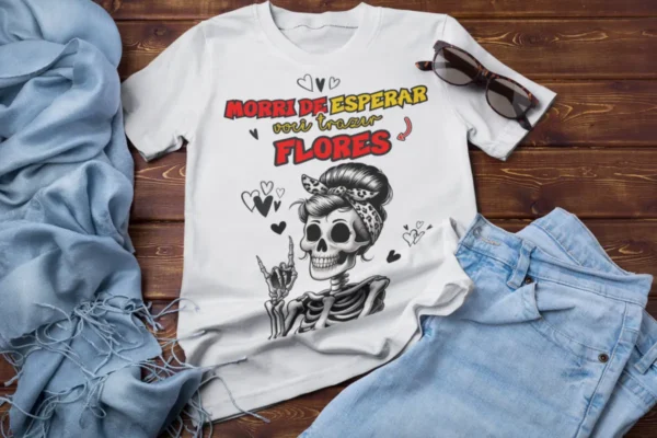 Arquivo PNG Artes Camisa: Espera por Namorado com Humor