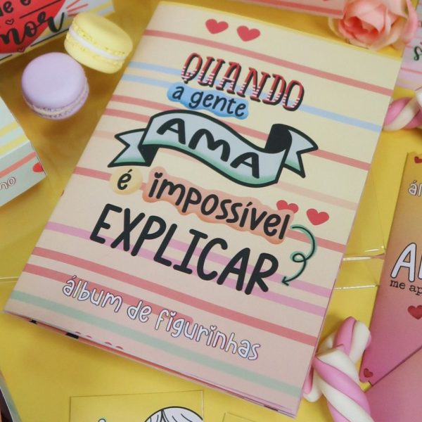 Arquivos Digitais Dia Dos Namorados Álbum Caixinha Mimos