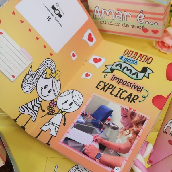 Arquivos Digitais Dia Dos Namorados Álbum Caixinha Mimos