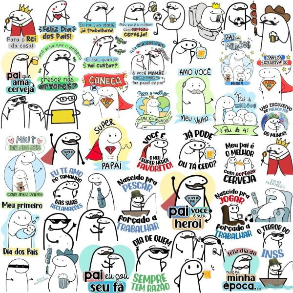 Arquivos Digitais Flork Dia Dos Pais Frases Caneca Meme Png