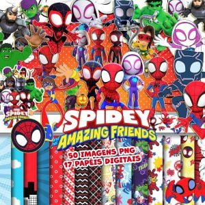 Arquivos Digitais Png Spidey e Seus Amigos Espetaculares