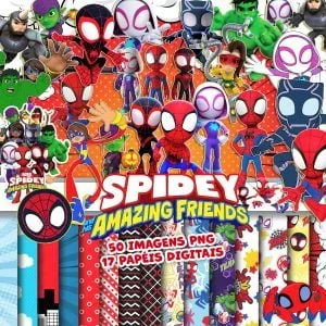 Arquivos Digitais Png Spidey e Seus Amigos Espetaculares
