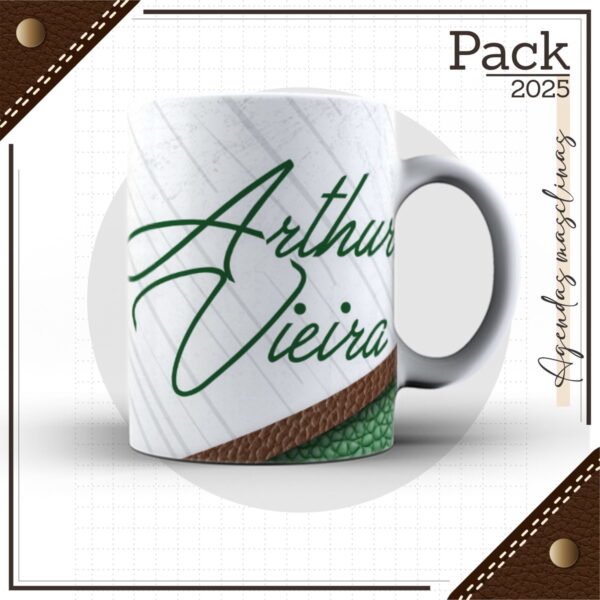 Arquivos Encadernação Caderno Couro Verde