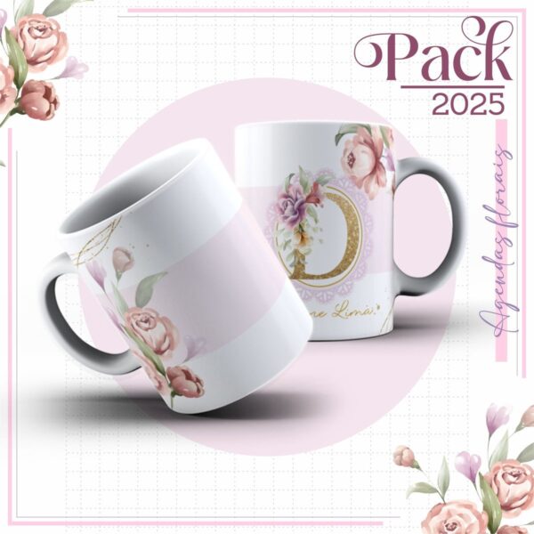 Arquivos Encadernação Caderno Floral Rosê
