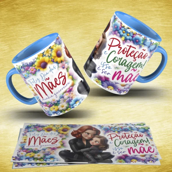 Arquivos JPG para Sublimação - Tema Mães Superpoderosas
