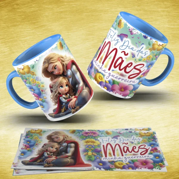 Arquivos JPG para Sublimação - Tema Mães Superpoderosas