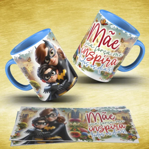 Arquivos JPG para Sublimação - Tema Mães Superpoderosas