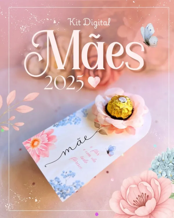 Arquivos PDF para Personalizar Mimos de Dia das Mães