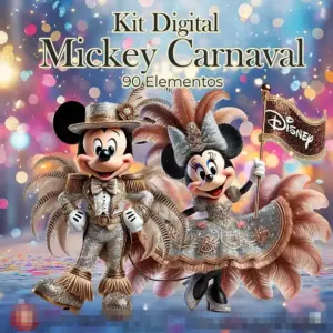 Arquivos PNG Mickey Carnaval para Sublimação