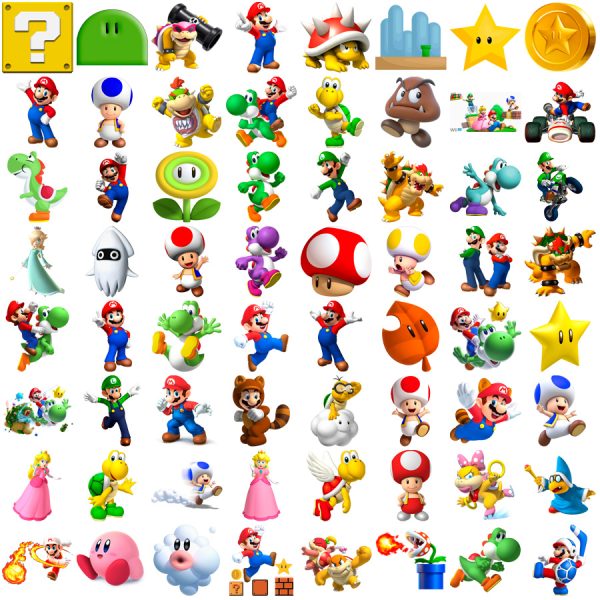 Arquivos Png Super Mário Bros Para Personalizados Festa