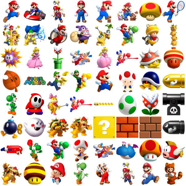 Arquivos Png Super Mário Bros Para Personalizados Festa