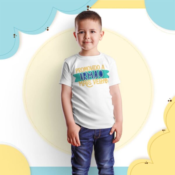 Arte Camiseta Promovido Irmão Mais Velho - Arquivo Digital