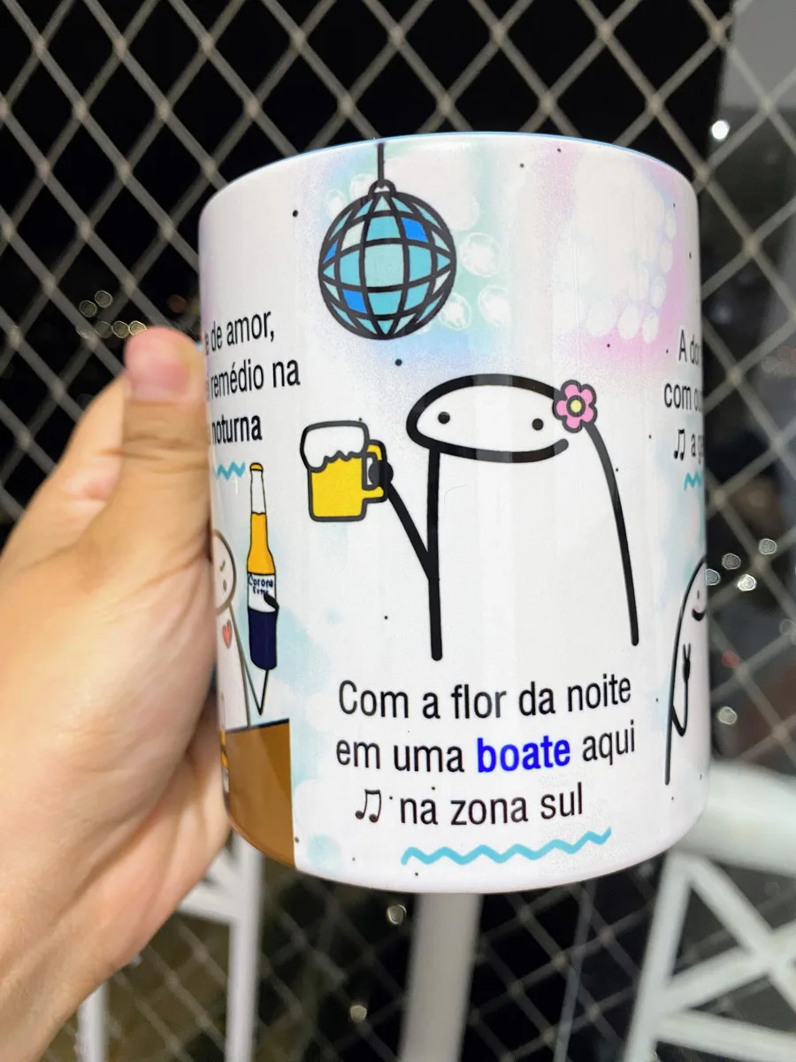 Arte Caneca Boate Azul - Arquivo Digital
