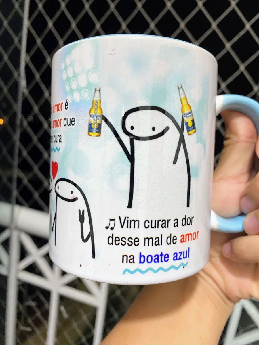 Arte Caneca Boate Azul - Arquivo Digital