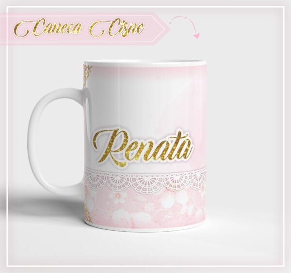 Arte Caneca Cisne - Arquivo Digital