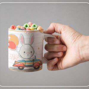 Arte Caneca Coelhinho - Arquivo Digital