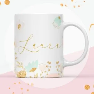 Arte Caneca Delicada - Arquivo Digital 11 Arte Caneca Delicada - Arquivo Digital