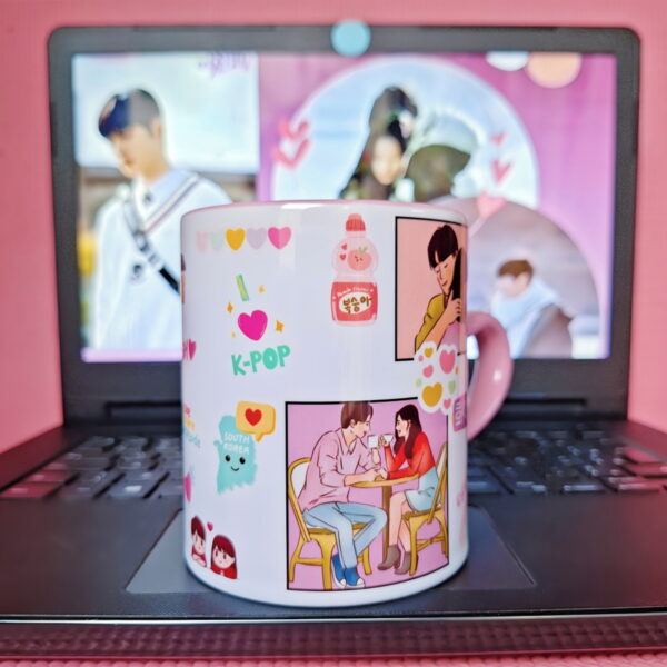 Arte Caneca Doramas Namorado - Arquivo Digital