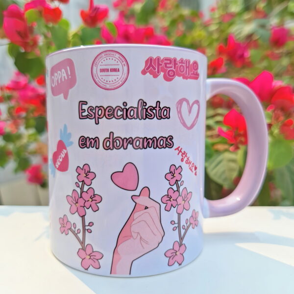 Arte Caneca Dorameira de Carteirinha - Arquivo Digital