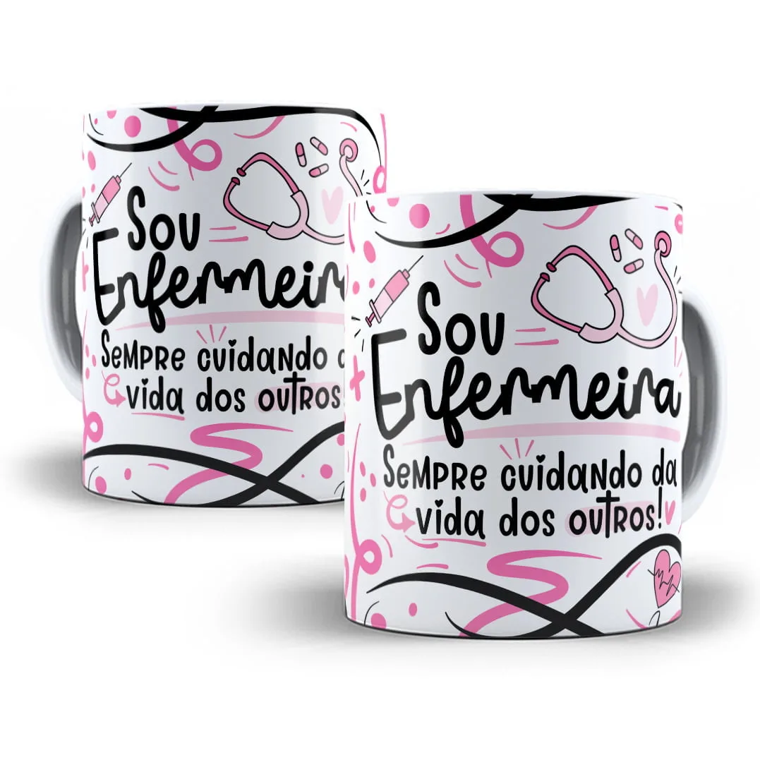Arte Caneca Enfermeiro(a) Flork Frase Profissão Em Png 3 Arte Caneca Enfermeiro(a) Flork Frase Profissão Em Png