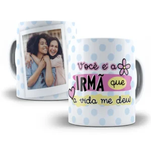 Arte Caneca Irmã: Presente Especial Personalizado