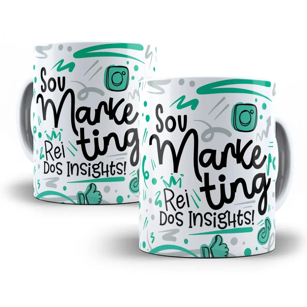 Arte Caneca Marketing Flork Frase Profissão Em Png