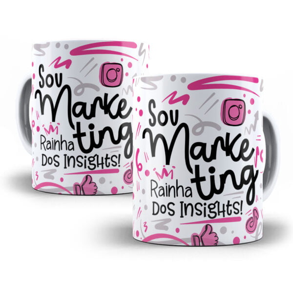 Arte Caneca Marketing Flork Frase Profissão Em Png