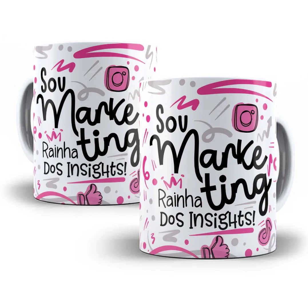 Arte Caneca Marketing Flork Frase Profissão Em Png