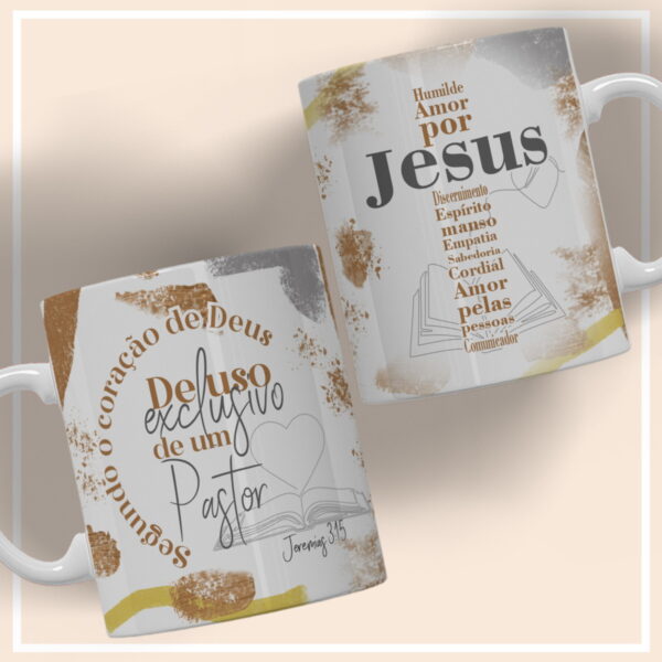 Arte Caneca Pastor - Png e Corel