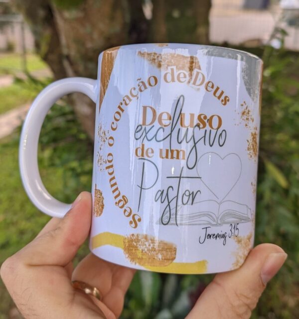Arte Caneca Pastor - Png e Corel