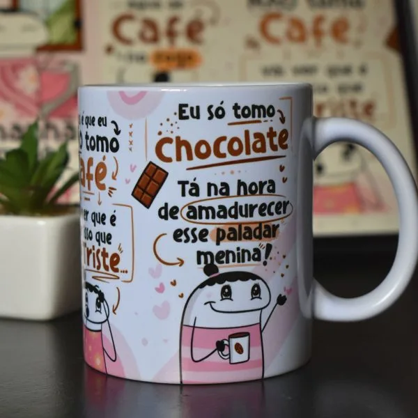 Arte Caneca Pastora Camila Barros Amanhã de Manhã Você Vai