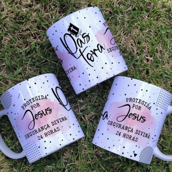 Arte Caneca Pastores - Png e Corel