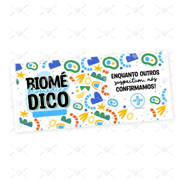 Arte Caneca Profissões Biomedicina Biomédico(a) Frases Colors