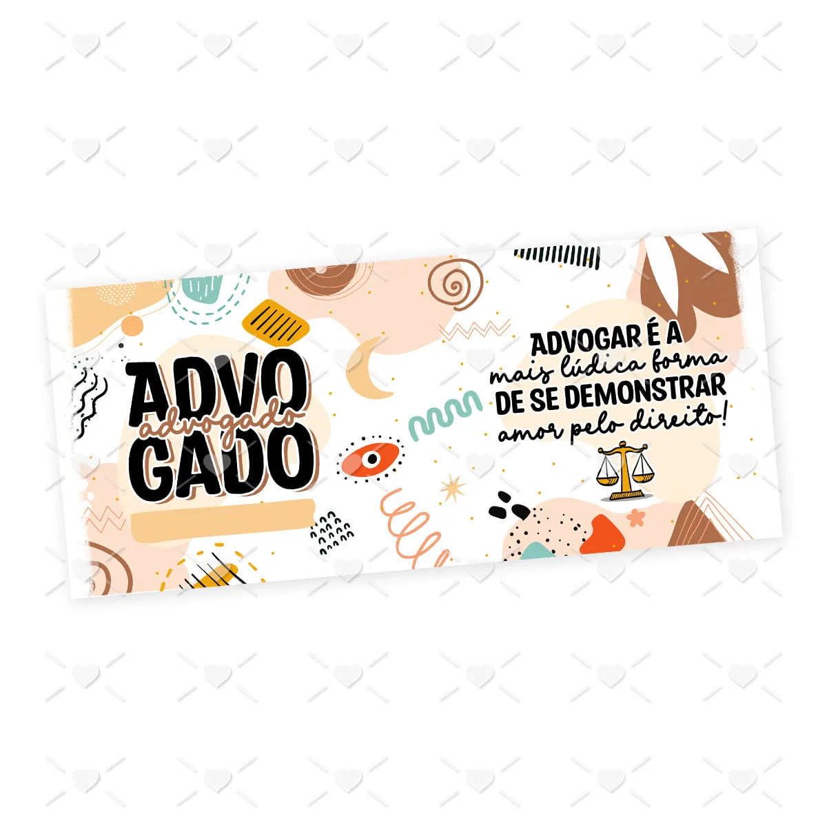 Arte Caneca Profissões Direito Advogado(a) Frases Coloridas