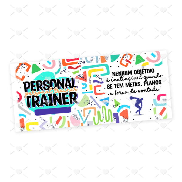 Arte Caneca Profissões Educação Física Personal Trainer