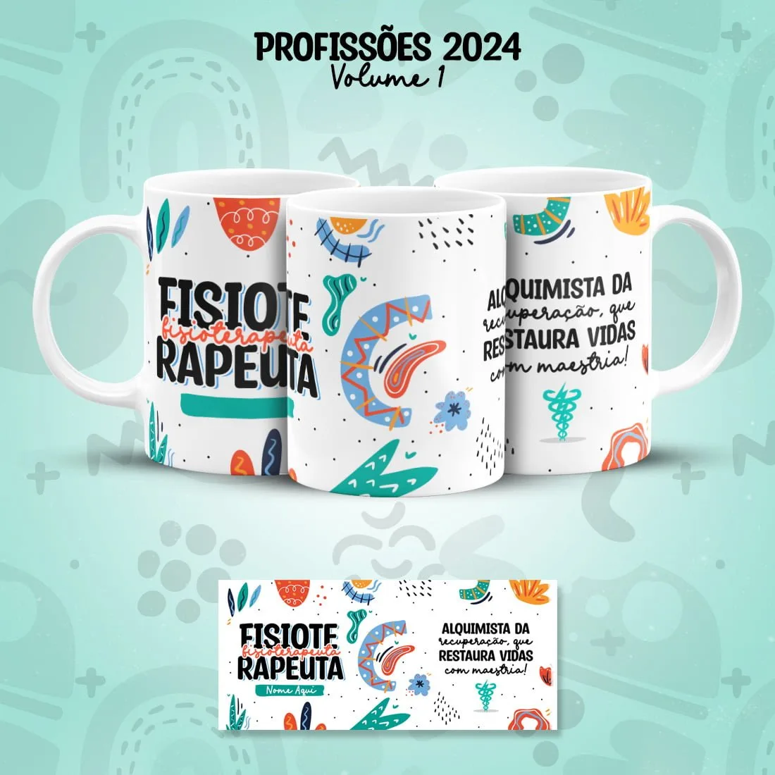 Arte Caneca Profissões Fisioterapia Fisioterapeuta Frases 1 Arte Caneca Profissões Fisioterapia Fisioterapeuta Frases