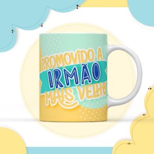Arte Caneca Promovido Irmão Mais Velho - Arquivo Digital