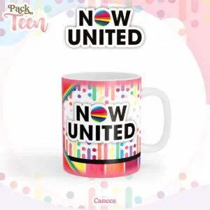 Arte Caneca Teen Now United - Arquivo Digital