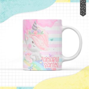 Arte Caneca Unicórnio - Arquivo Digital
