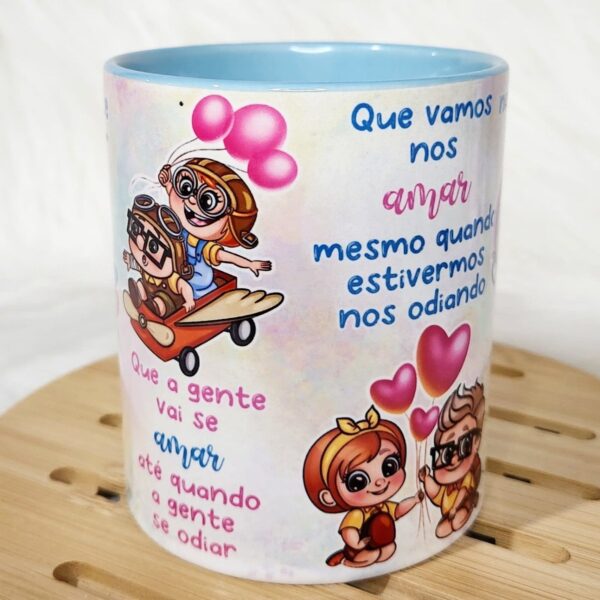 Arte Caneca Up Aventuras - Png