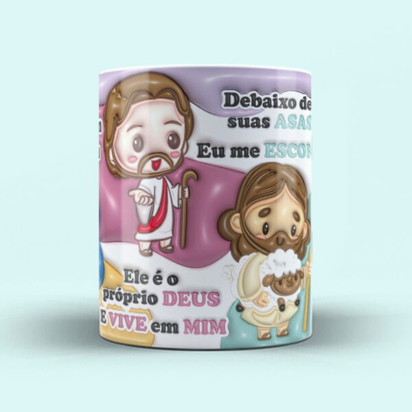 Arte Caneca Verdadeira Natal - Arquivo Digital