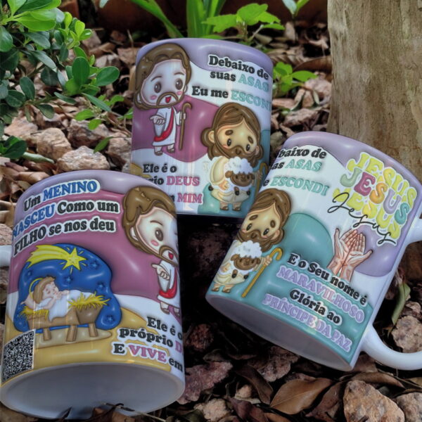 Arte Caneca Verdadeira Natal - Arquivo Digital