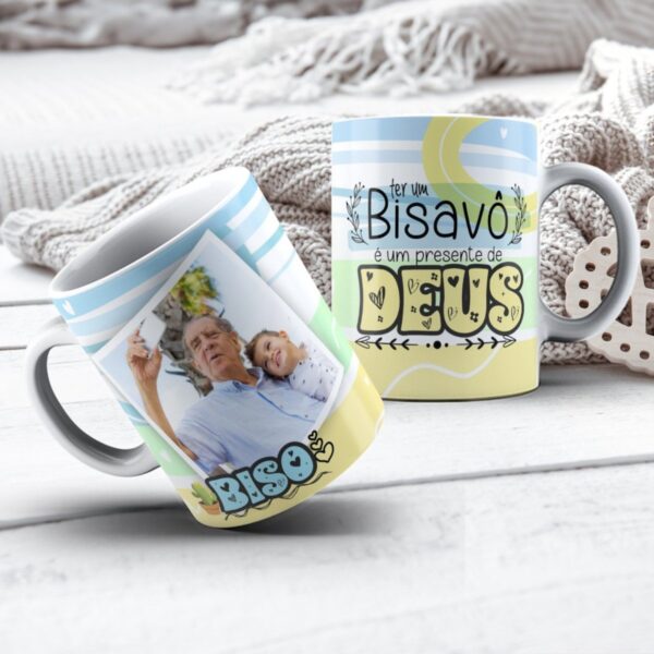 Arte Canecas Avós - Png