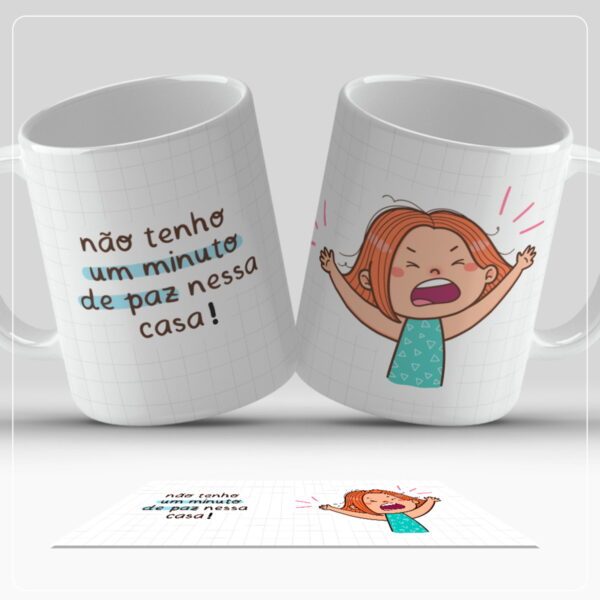 Arte Canecas Dia das Mães Png - Arquivo Digital