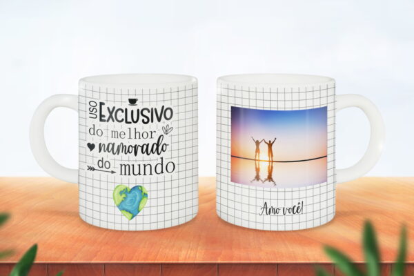 Arte Canecas Dia dos Namorados 2023 - Arquivo Digital