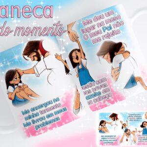 Arte Canecas Lindo Momento - Arquivo Digital