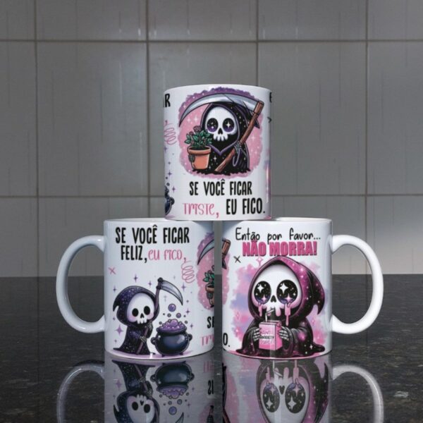 Arte Digital Caneca Amostradinho Frases