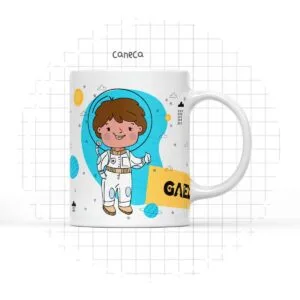 Arte Digital Caneca Astronauta - Arquivo Digital 24 Arte Digital Caneca Astronauta - Arquivo Digital